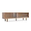 MIUZ TV Cabinet Entertainment Unit Stand Lowline Storage Wooden Organiser Shelf