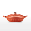 BUYDEEM CP581 Enameled Cast Iron Dutch Oven Red