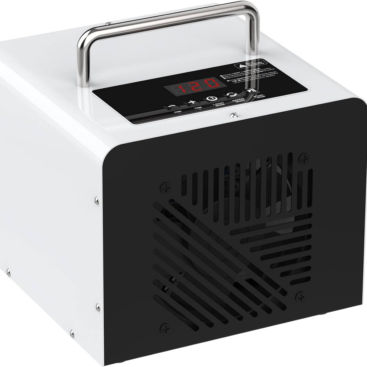 Advwin Ozone Generator Air Purifier with LCD Display, 40000mg/h 4 Modes ...