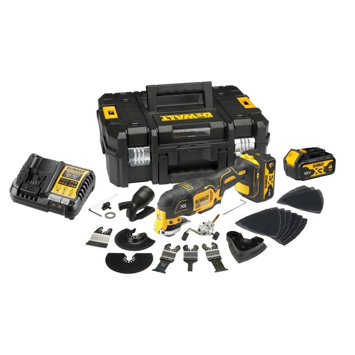 DeWALT 18V XR Brushless Oscillating Multi-Tool 4.0Ah Kit DCS355M2-XE