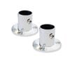 Sandleford 19mm Modern Rod Fitting Bracket - 2 Pack