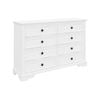Celosia Dresser 8 Chest of Drawers Bedroom Acacia Timber Storage Cabinet - White