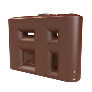 Melro Tanks 3000L Heritage Red Slimline 3060 Poly Water Tank