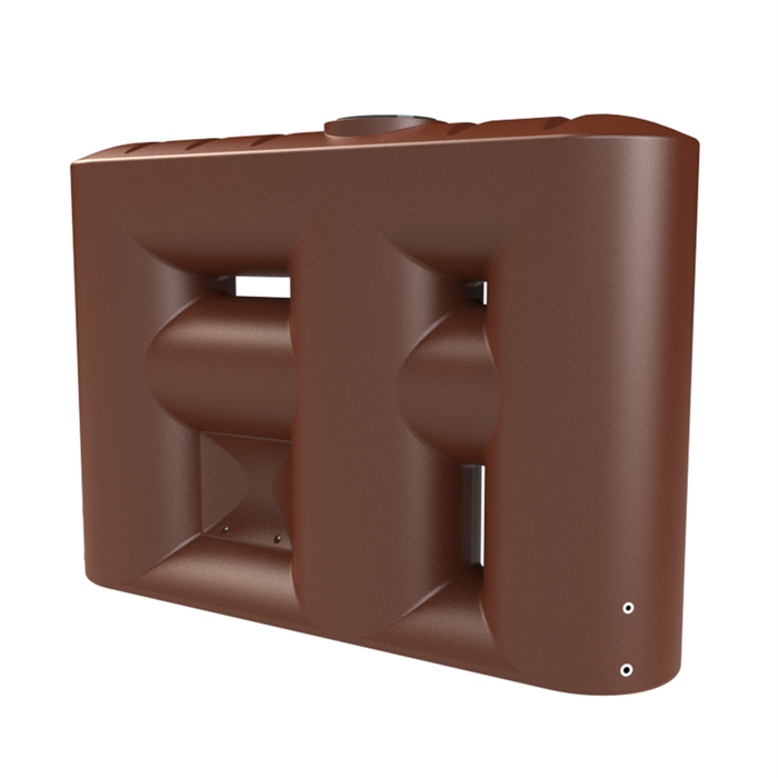 Melro Tanks 3000L Heritage Red Slimline 3060 Poly Water Tank