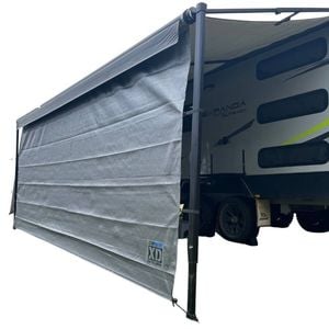 Campsmart Xd 3.1m Caravan Privacy Screen 1.95m Extra Drop Suits Roll Out Awning