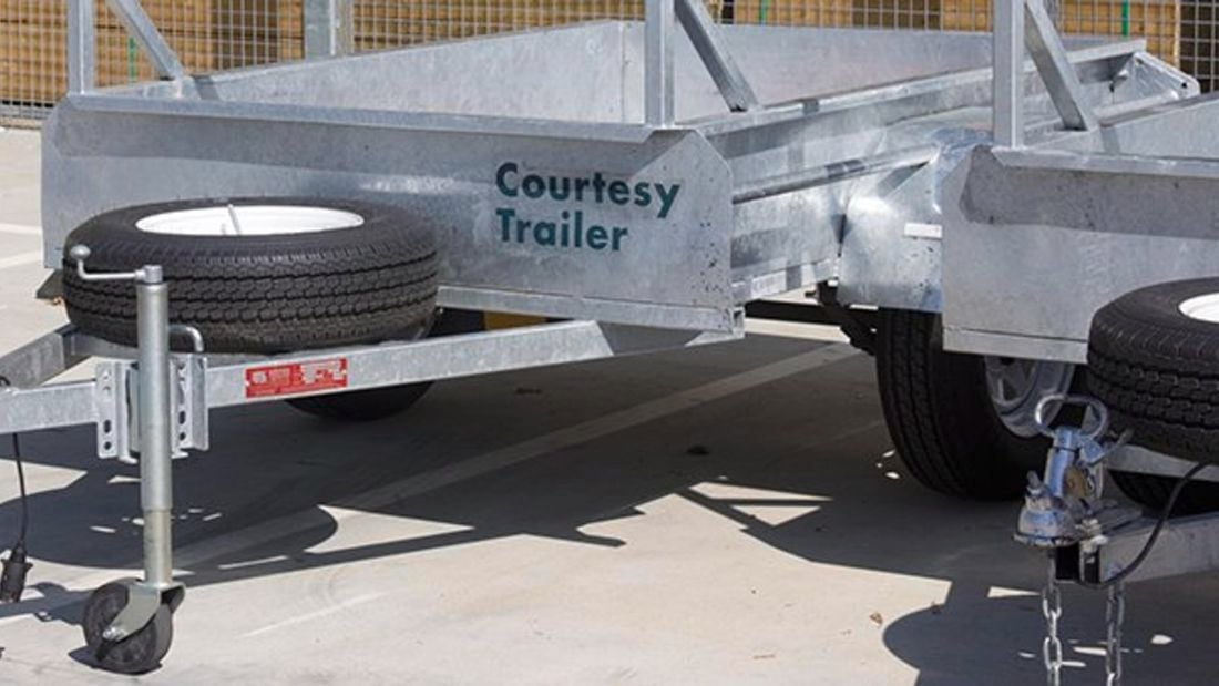 A Bunnings courtesy trailer.