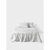 Linen House Single Australian Cotton Sheet w/ Pillowcase Set - White