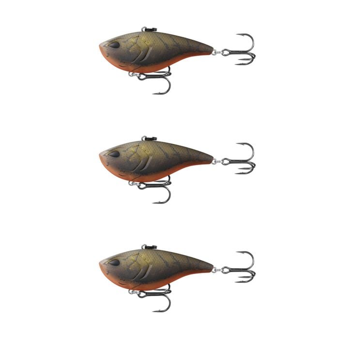 3x 13 Fishing 2.5 Inch El Diablo Vibe Lipless Crank Lures - Day Old Guac