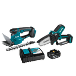 Makita 18V LXT Brushless Pruning saw and Grass Shear (5.0Ah) Kit