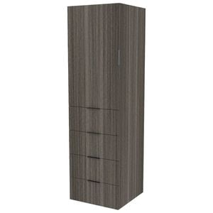 Lugna 2048 x 600 x 580mm Storm Hanging 4 Drawers Left Hinged Door Storage Cabinet