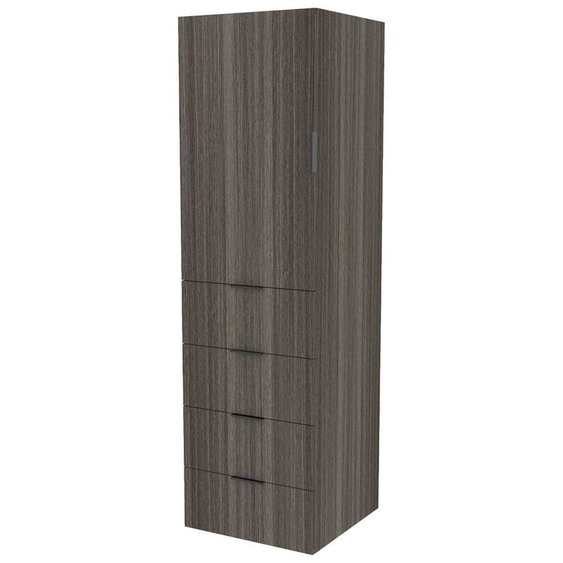 Lugna 2048 x 600 x 580mm Storm Hanging 4 Drawers Left Hinged Door Storage Cabinet