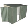 Build-a-Shed 1.5 x 3 x 2m Single Sliding Side Door Skillion Shed - Green