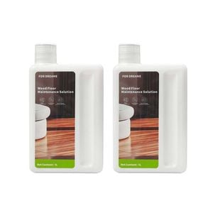 2 Pack Ideer Life 1l Wood Floor Care Solution compatible for Dreame X50/l50/x40 Ultra