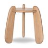 Bowen Indoor Round Timber Side Table