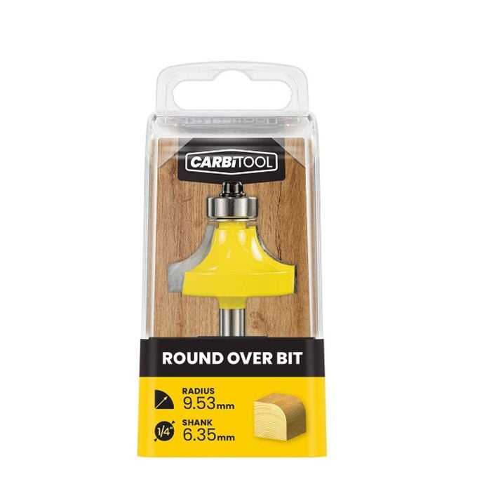 Carbitool 9.53mm RAD Router Bit
