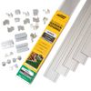 120mm Brushed Alloy Aluminium Edging Kit