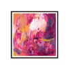 Artist Lane "Willing to Love Myself" by Amira Rahim - 75x75cm Black Framed Print
