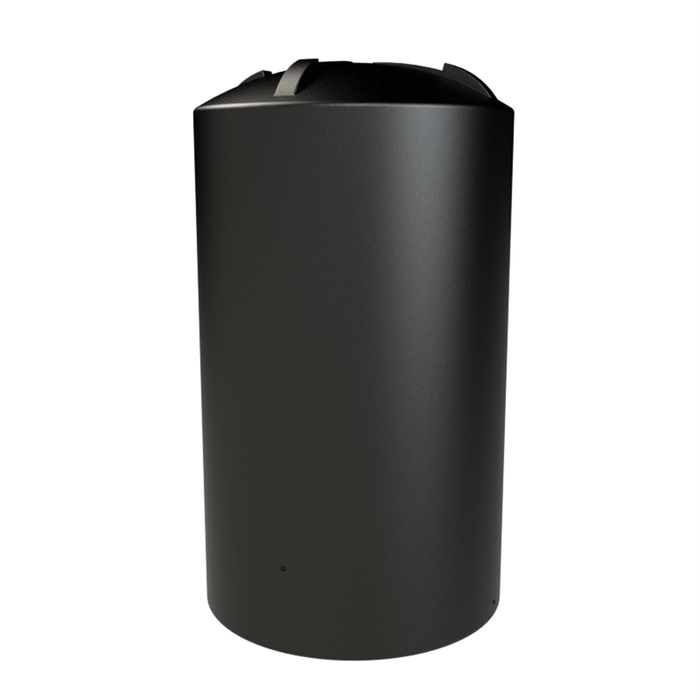 Melro Tanks 2500L Black Poly Round Water Tank
