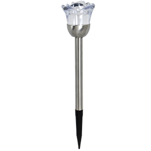 Click Rose Solar LED Pathway Light
