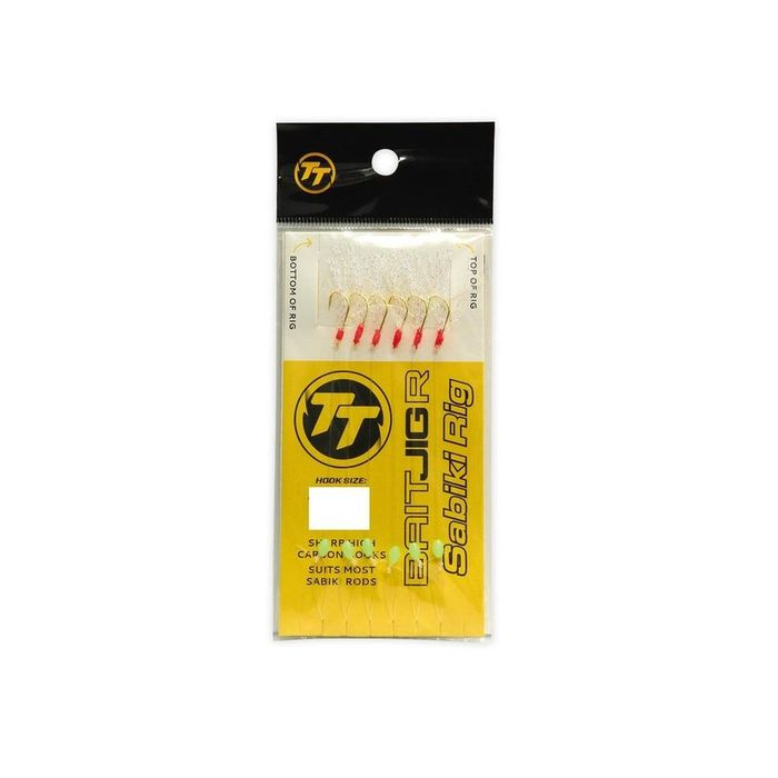TT Lures Bait Jig R Tinsel Sabiki Fishing Rig 10