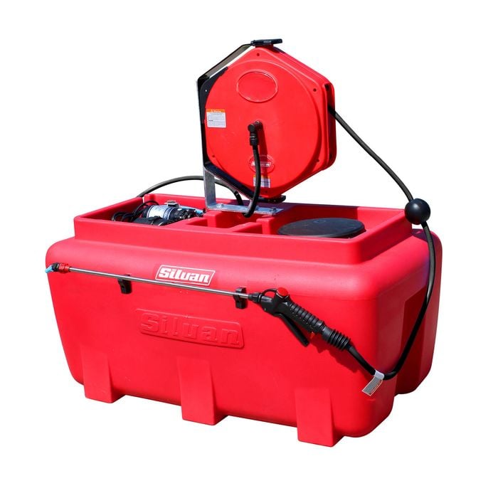 Silvan 200L 15m Smoothflo Trukpak Sprayer With Retractable Reel