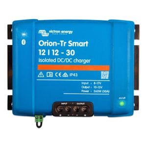 Victron 12V to 12V Orion-Tr Smart 12/12-30A Isolated DC-DC Charger - Off-Grid | IP43 | DC
