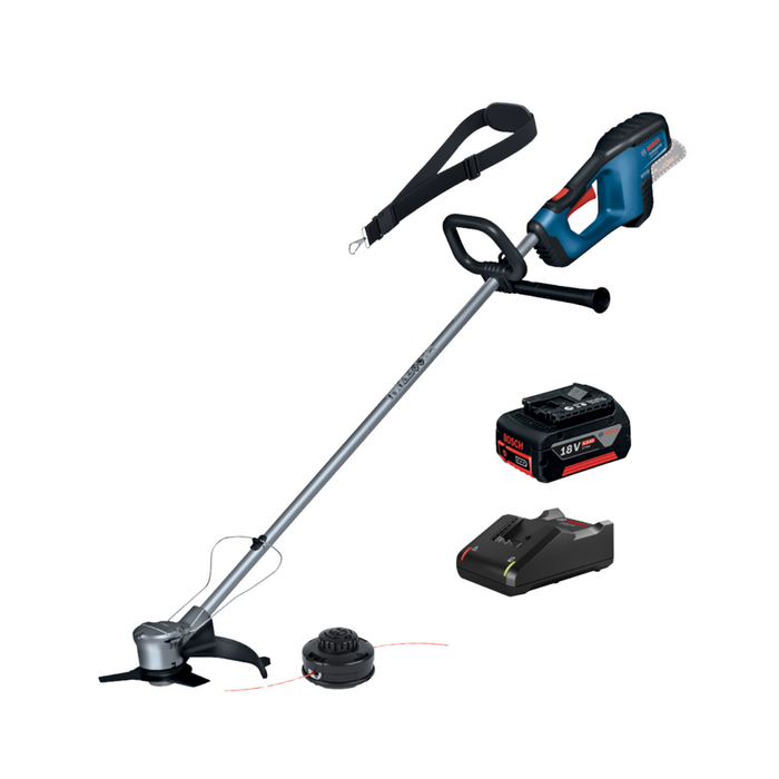 Bosch 18V Professional 23cm Brushcutter w/Anti-Tangle 5.0Ah Kit