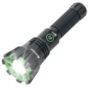 Kodiak 5,000 Lumen Krusader Rechargeable Tactical Torch with Power Bank