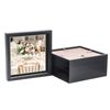 Nicola Spring 10" X 10" Black 3d Box Photo Frames - 8" X 8" Mount - Pack Of 5