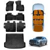 Floor Mats Boot Liner for Jaecoo J7 SHS PHEV 2024-Onwards Car Cargo Kick Back Seat Cover
