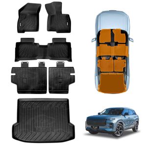 Floor Mats Boot Liner for Jaecoo J7 SHS PHEV 2024-Onwards Car Cargo Kick Back Seat Cover