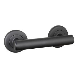 evekare 300mm Matte Black Linear Grab Rail