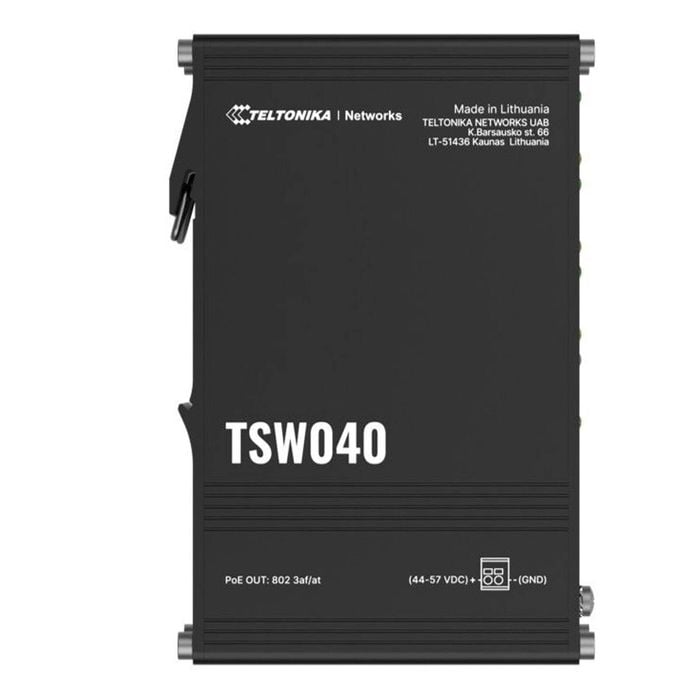 Teltonika Tsw040 8 Port Poe+ Switch  10/100mbps With Din Rail