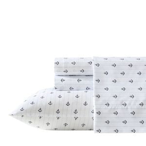 Nautica Anchor Drop Washed Sheet Set