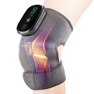Catzon 3-in-1 Shoulder Knee Massager With Heat Vibration With 3 Heat Levels And Massage Modes