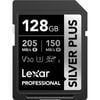 Lexar Professional Silver Plus Sdxc Card - 128gb