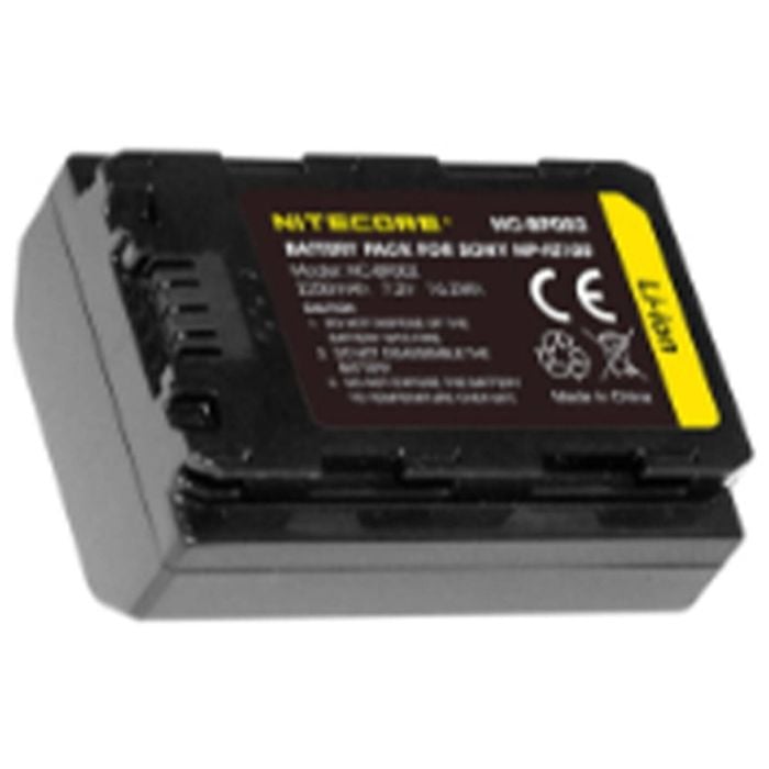 Nitecore Ncbp002 Camera Battery With Sony Np-fz100