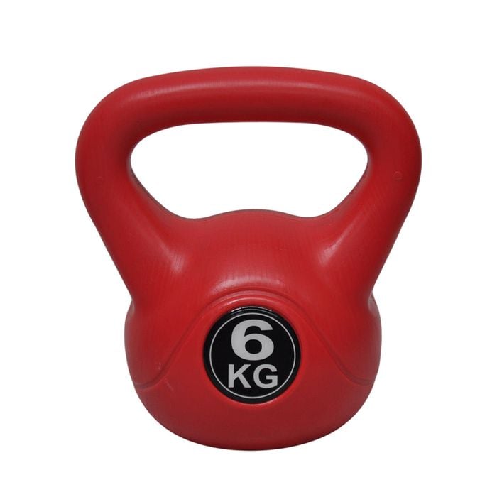 6kg Kettlebell - Home Gym PVC Kettlebell Weight Fitness Exercise