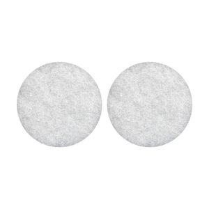 2pk Glomesh Regular Speed Polishing Machine Floor Pad White 450mm