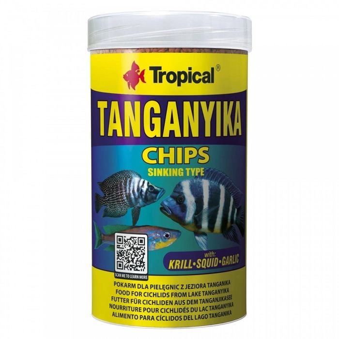 Tropical Fish Food Tanganyika Chips 250ml