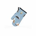 Ambrosia Oven Glove Dogs III 31X19.5cm 100% Cotton