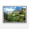 Mountain Lakes in Albanian Alps  Print 100% Australian Made 90x60cm  (Poster)