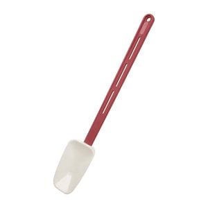 Vogue Spoonula Heat Resistant Silicone Spatula Kitchen Utensil Brown 400mm