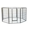 8 Panels Galvanised Pen Run for Dog Chicken Chook Rabbit Cat 100cm