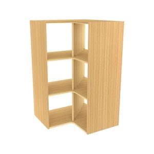 Lugna 1072 x 682 x 390mm Sand 3 x 2 Cube Corner Unit