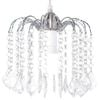 Brilliant 23cm Yalena Chrome Batten Fix Light