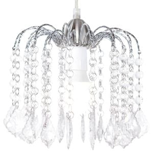 Brilliant 23cm Yalena Chrome Batten Fix Light