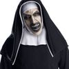 The Nun Vinyl 3/4 Mask With Headpiece Adult Halloween Costume Officially Licensed Black