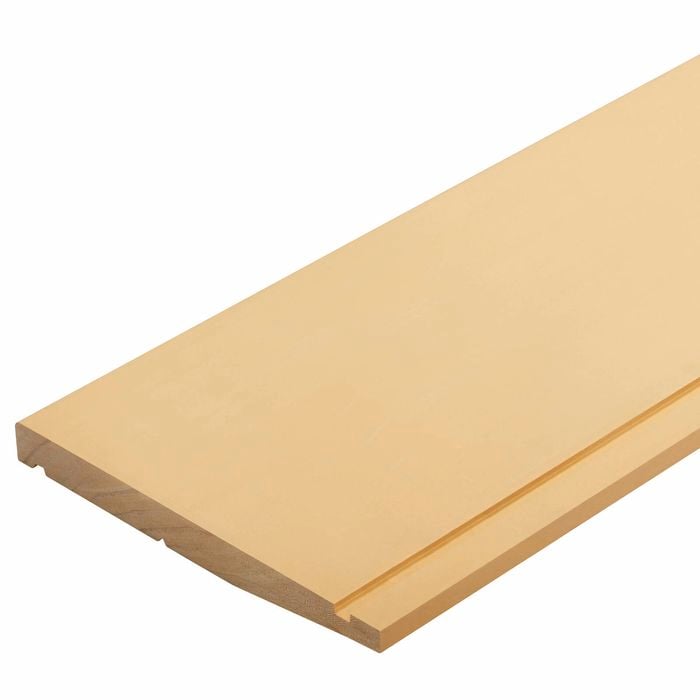 187 x 18mm H3.1 Pre Primed Finger Jointed Pine Bevel Back Weatherboard - 2.7m