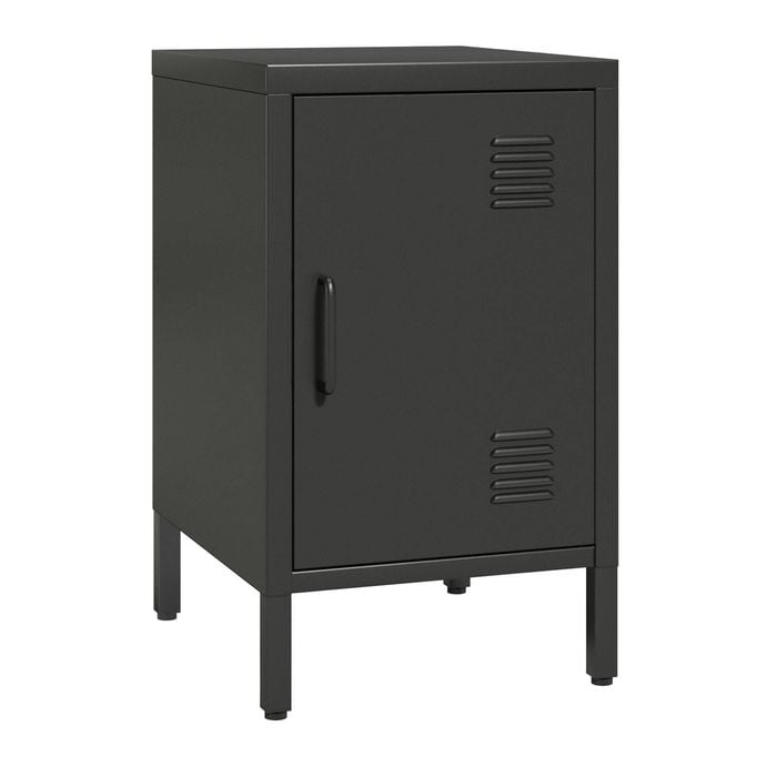Ezystorage Black Modular Locker Single Door Cabinet